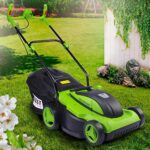 BRAST® Elektro Rasenmäher | 1800-2000 Watt | 38-43cm Schnittbreite | viele Modelle | 20-70mm Schnitthöhe | 45-50L Fangkorb |für Rasenflächen von 800 bis 1000 m²