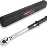 Drehmomentschlüssel Auto 1/2 Zoll, 40–210 Nm, ±3% Genauigkeit – Präziser Torque Wrench mit Sichtfenster für Auto- & Motorrad-Reifenwechsel
