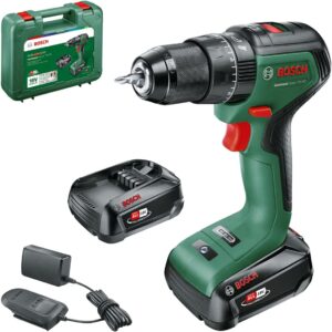 Bosch Akku Schlagbohrschrauber UniversalImpact 18V-60 (2 Akku, 18 Volt System, im Koffer)