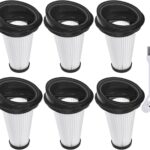 6 Stück Ersatzfilter für Grundig VCH9929L VCH9930 VCH9931 VCH9932 2 in 1 Akku-und Handstaubsauger,Hepa Filter Ersatzteile Teilenummer 9178013673