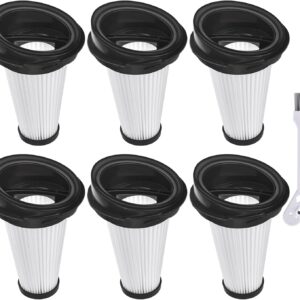 6 Stück Ersatzfilter für Grundig VCH9929L VCH9930 VCH9931 VCH9932 2 in 1 Akku-und Handstaubsauger,Hepa Filter Ersatzteile Teilenummer 9178013673