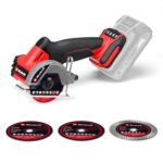 Einhell Professional Akku-Trennschleifer TP-CO 18/76-C Li BL-Solo (18 V, Brushless, 76 mm Scheiben-Ø, 16 mm Schnitttiefe, Tiefeneinstellung, Inkl. 4x Trennscheibe, ohne Akku)