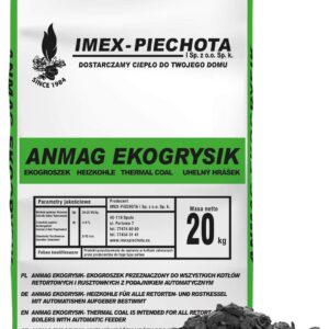 Steinkohle sehr fein 5-15mm (20 kg Sack) – Anthrazit-Nusskohle in Premiumqualität – Effiziente Wärme zum Schmieden und für automatische Heizanlagen – Hoher Heizwert & saubere Verbrennung