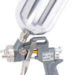 BGS 3206 | Druckluft-Farbsprühpistole | 500 cm³ | Universal-Spritzkopf rund, breit, flach