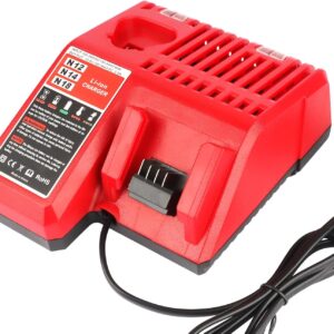 Waitley M12 & M18 Ladegerät für Milwaukee M18 M12 akku