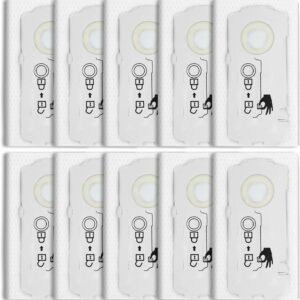 10 Stück SELFCLEAN Filtersack SC-FIS-CT MINI/MIDI-2/5 für Festool CT MINI/MIDI / 15 Staubsauger ab Baujahr 2019,Staubsaugerbeutel Ersatzteile,Große Kapazität Ersatzbeutel Zubehör