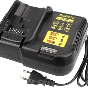 Li-Ion 10.8v -18V Akku Ladegerät Für DeWalt DCB112 DCB115 XR Multi Voltage