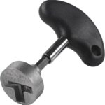 wolfcraft Hakenschraubendreher I 2419000 I Zum einfachen Befestigen von Haken- und Ringschrauben inkl. T-Handgriff