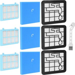 3 Stück FC9331/09 Filter für Philips Bodenstaubsauger FC9332/09, FC9555, FC9550, FC9334, FC9333, FC9330 Ersatzfilter für philips staubsauger filter PowerPro Compact/PowerPro City Filter Active Serie