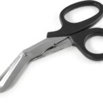 Edelstahl Sicherheitsschere, universal – Schere mit gebogener Spitze, scissors, Marke Ganzoo