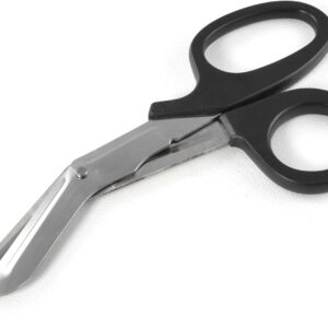 Edelstahl Sicherheitsschere, universal – Schere mit gebogener Spitze, scissors, Marke Ganzoo