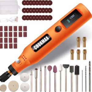 Mini Multifunktionswerkzeug, 3-Gang Schleifer Kit mit 72 Zubehörteilen, Typ-C Ladung Kunsthandwerkerwerkzeug zum Gravieren, Schleifen, Polieren, Bohren, Schleifen