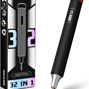 JOREST 32 in 1 Feinmechaniker Schraubendreher Set, Mini Werkzeug mit Torx T5 T6 T8 T9 T10 P5, usw, Tragbares Reparatur Kit für Macbook, Laptop, PS4, PS5, Switch,Xbox, iphone, Brille, Uhren