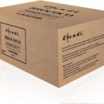 Premium Shisha Kohle 27mm – 100% Natur Kokosnusskohle – 54 Cubes – 20 kg Box – extra Lange Brenndauer, geringe Asche, geruchsneutral – Naturkohle für Shisha & Hookah