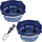 2 Stück HEPA Filter für Samsung Jet 75 70 75+ 60 90 VS9000RL, Ersatzfilter Akkustaubsauger DJ97-02649A, Micro Handheld Wireless Staubsauger Filters Bestleistung Beim Saugen