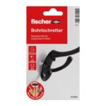 fischer Bohrlochretter, Reparaturvlies für ausgerissene Dübel in Weiß, Ausbesserung ausgerissener Bohrlöcher, erneute Befestigung von Dübeln in Baustoffen wie Holz, Beton & Gipskarton, 10 Stück