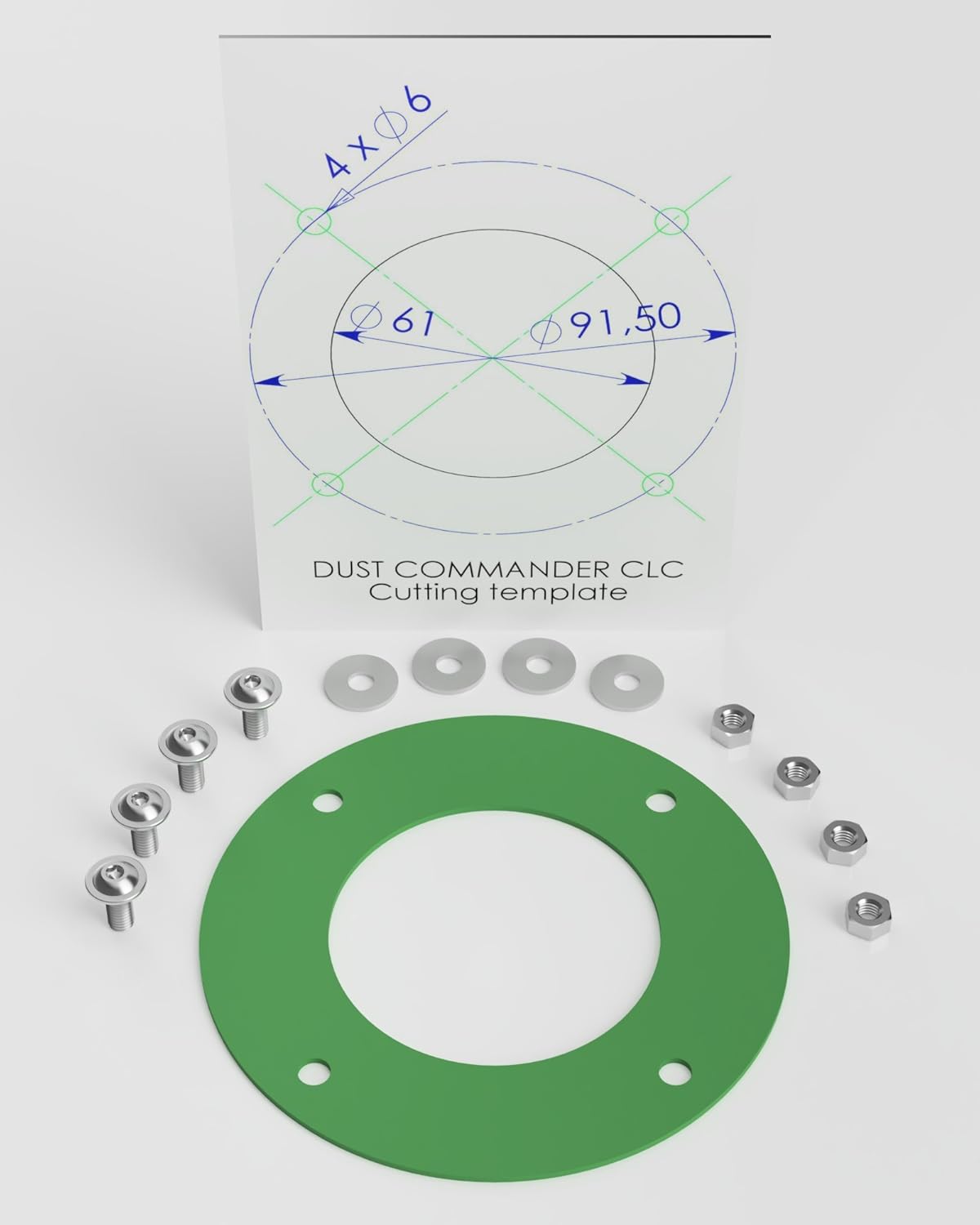 DUST COMMANDER - Zyklon Staubabsaugung/Filter/Abscheider – Bild 3