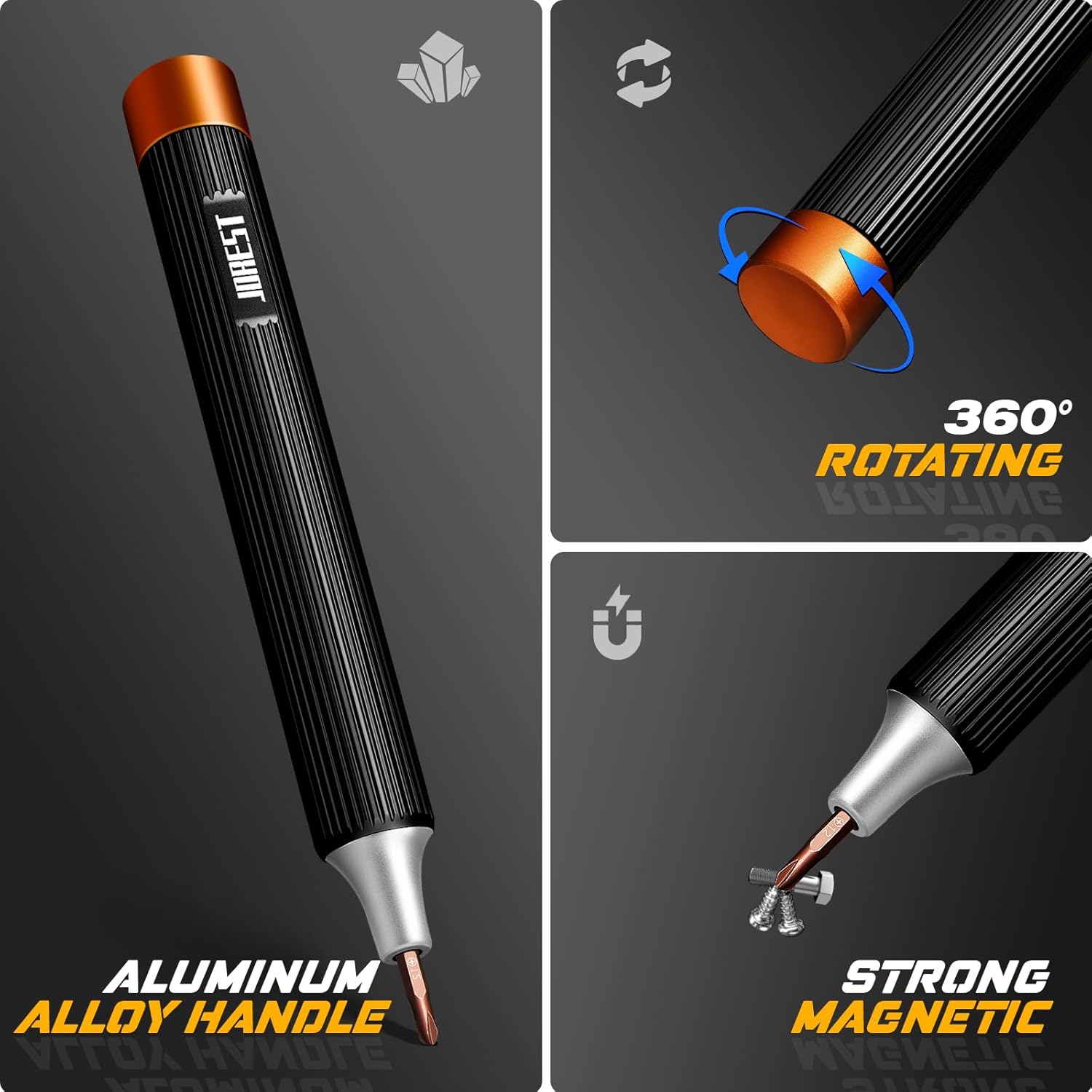 JOREST 32 in 1 Feinmechaniker Schraubendreher Set, Mini Werkzeug mit Torx T5 T6 T8 T9 T10 P5, usw, Tragbares Reparatur Kit für Macbook, Laptop, PS4, PS5, Switch,Xbox, iphone, Brille, Uhren – Bild 5