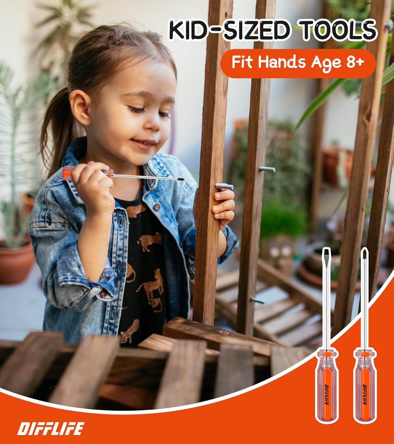 18 Stück Handwerkzeug Set Kinder Echt, Werkzeug Kit mit Aufbewahrungstasche für Jungen, Mädchen, Kinder DIY Bauen und Holzbearbeitung, Alter 8+ Werkzeugset-18 Stück – Bild 4