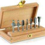 Dremel 660 Fräser Set, 7-teiliges Mehrzweck-Fräser-Set für verschiedenste Fräsarbeiten wie z.B. in Ecken, Kanten, Geraden u.v.m.