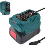 Schnellladegerät Ersatz für Bosch PBA 18V Ladestation mit LED-Anzeige Kompatibel mit Bosch 18V PBA Akku 1600A005B0 1600A011T8 1600A00Dd7 Akku