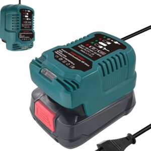 Schnellladegerät Ersatz für Bosch PBA 18V Ladestation mit LED-Anzeige Kompatibel mit Bosch 18V PBA Akku 1600A005B0 1600A011T8 1600A00Dd7 Akku