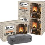 PALIGO Braunkohlebriketts Kaminbriketts Ofenbriketts Braunkohle Brikett Bündel Kohle Gluthalter 10kg x 3 Gebinde 30kg / 1 Karton Rekord