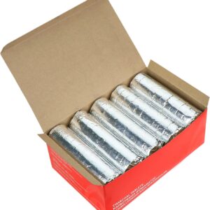 NKlaus 200x Räucherkohle Ø 50mm schnellzündend Holzkohletabletten 20 Rollen Premium Räuchern 40177