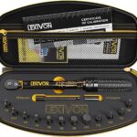 Drehmomentschlüssel Fahrrad & Motorrad, 1/4 Zoll, inklusive 15 teiliges Set Innensechskant Hex und Torx Bits, Messbereich 2-26 Nm mit Verlängerungsstange, torque wrench set Für Rennrad und mehr