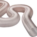 Norres Absaugschlauch Absauganlage Spiralschlauch Spänenschlauch Holz schwer entflammbar Flexschlauch *antistatisch, mikrobenfest - METERWARE (120 mm)