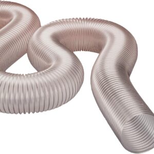 Norres Absaugschlauch Absauganlage Spiralschlauch Spänenschlauch Holz schwer entflammbar Flexschlauch *antistatisch, mikrobenfest - METERWARE (120 mm)