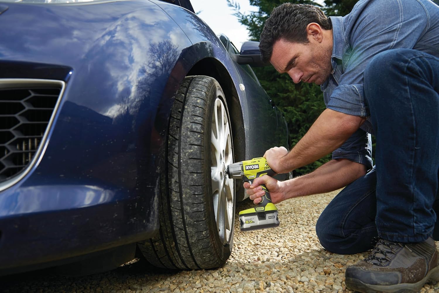 RYOBI 18 V ONE+ 5,0 Ah Lithium+ Akku RB18L50 – Bild 5