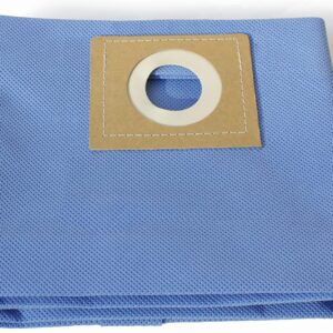 wiederverwendbarer Filterbeutel | Schmutzfangsack für Nass-Trockensauger + Industriesauger (20Liter // Beutelöffnung 55mm für z.B. Bosch AdvancedVac 20)