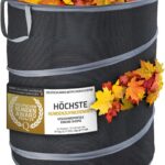 Garten-Abfallsack Selbststehend & robust; Pop-Up Gartensäcke, Laubsack für Grünschnitt, Rasenschnitt & Gartenabfälle (M)