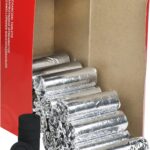 NKlaus 240 Stück Räucherkohle Ø 27mm schnellzündend 40 Rollen Set 40163