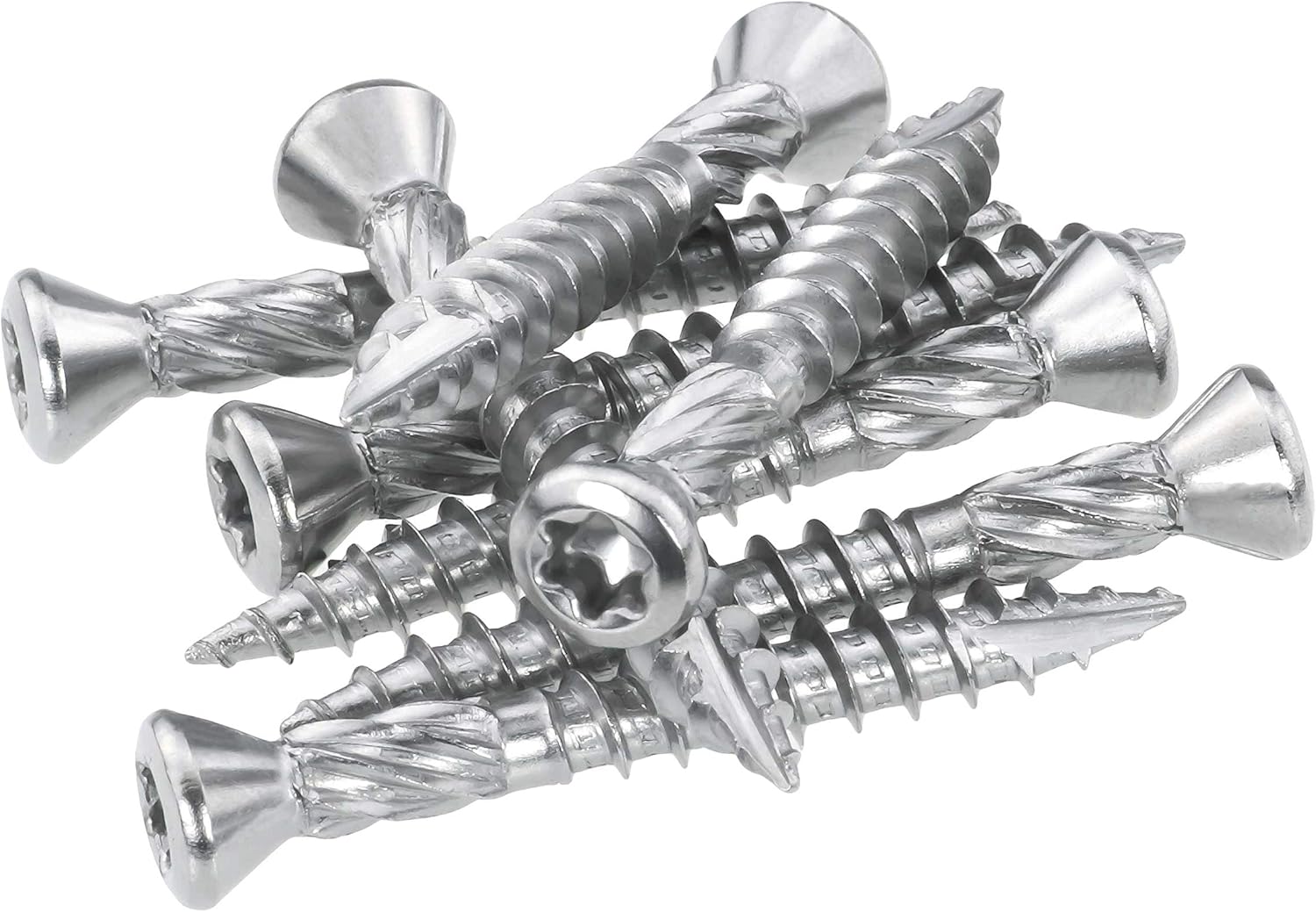 SCREW REBEL Terrassenschrauben 5 x 45 mm - 200 Stück - Edelstahl gehärtet martensitisch mit Zulassung ETA – Bild 5