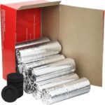 NKlaus Räucherkohle Schnellzündend 10 Rollen Ø 50mm 100 Stück Griechenland Kohle Brenndauer Kohletabletten 1231