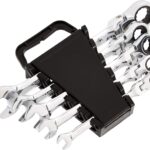 Amazon Basics Flexibles Ratschenschlüssel-Set, metrisch, 5-teilig