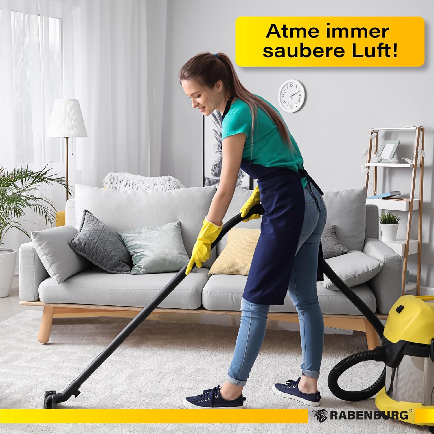 3 x Filter kompatibel mit Kärcher Staubsauger Premium WD3 WD2 WD3 WD1 MV3 MV2 WD 3 P Extension KIT Nass - & Trockensauger - gegen Feinstaub - Gerüche – Bild 5