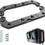 SLE Profi Ladegerät Halter kompatibel für Makita DC18RD Doppel-Ladegerät Wandhalter Akku Wandhalterung Wand Halter Halterung