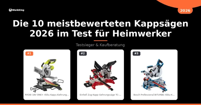 Die 10 meistbewerteten Kappsägen 2026 im Test für Heimwerker