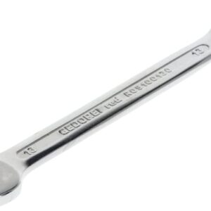 GEDORE red Ring-Maulschlüssel, SW 13 mm, Matt-satinierte Oberfläche, Chrom-Vanadium-Stahl, Silber