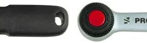 Proxxon 23096 Standardknarre 1/2 Zoll mit 52 Zähne & 23092 Standardratsche, 1/4 Zoll