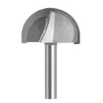 Hohlkehlfräser 8 mm Schaft Oberfräser Hohlkehlfräser, Rund Nase Cove Core Box Fräser Holzbearbeitung Fräser für Hart- und Weichhölzer