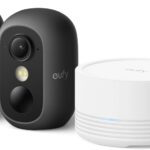 eufy eufyCam C35 (2er-Pack), Kabellose Überwachungskamera Außen & Innen, Magnetische Halterung, Farbnachtsicht, Lokaler Speicher, IP67, Gesichtserkennung, Solarpanel-Kompatibel, Ohne ABO, Schwarz