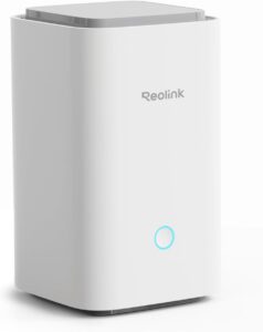 Reolink Home Hub für Überwachungskamera, 4K-Live-Ansicht & -Wiedergabe, Erweiterbarer Lokaler Speicher, Erweiterte Verschlüsselung, 2.4/5GHz Wi-Fi 6, Keine monatliche Gebühr, mit 64GB microSD-Karte