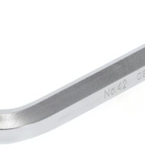 GEDORE Winkelschraubendreher für Innensechskant-Schrauben, Winkelschraubenzieher, Werkzeug, SW 14 mm, Länge 154 mm, 42 14