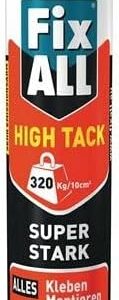 Soudal Fix All High Tack, weiß, 420g, Montagekleber für alle Materialtypen und auf allen üblichen Untergründen, hohe Anfangshaftung mit außergewöhnlicher Endklebkraft (320kg/10cm²)