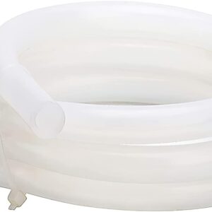 TEN-HIGH 2m Flexibler Silikonschlauch 25mm ID x 31mm AD, Wandstärke 3mm, Wasser Luft Schlauch