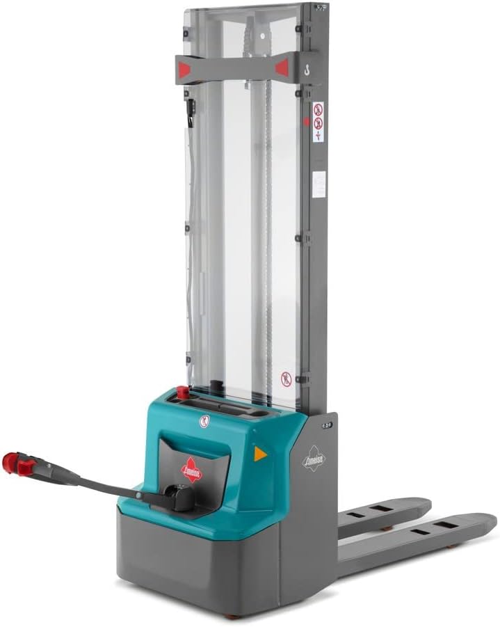 Ameise Elektro-Hochhubwagen PSE | 1.200 kg Tragkraft | 2.600 mm Hubhöhe | 1.150 mm Gabellänge | Lithium-Ionen-Batterie 24 V / 60 Ah mit Ladegerät | 2,5 h Ladezeit | 2-Fach-Teleskop-Hubgerüst – Bild 2